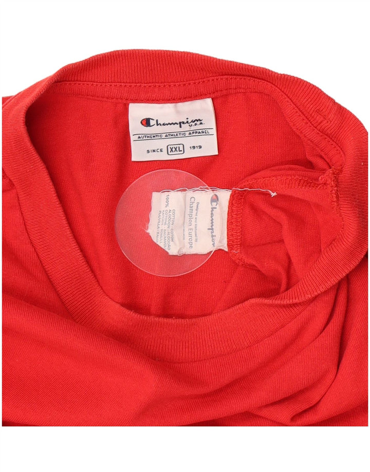 Champion Débardeur Homme 2XL Rouge Coton