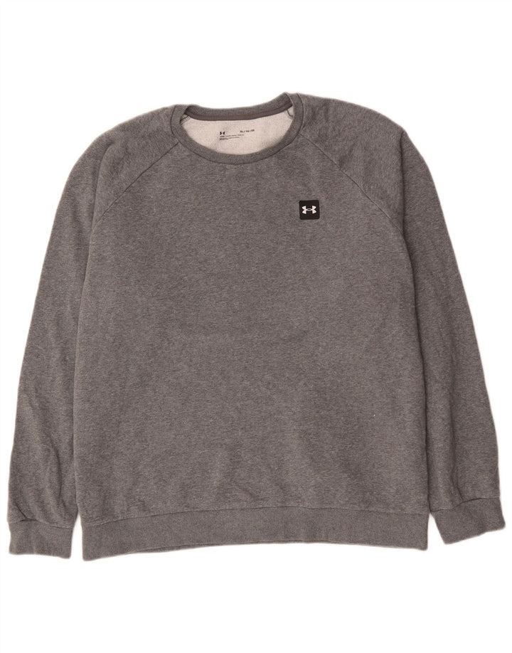 Under Armour Sweatshirt Jumper XL Gris Moucheté Homme