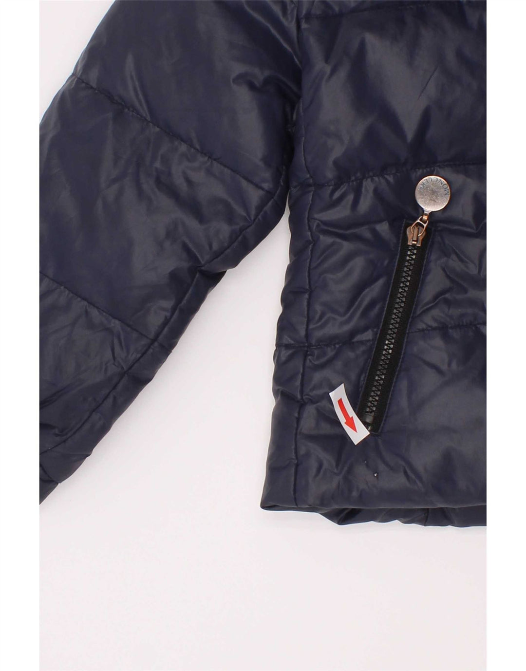 Moncler Veste matelassée bébé garçon 18-24 mois bleu marine polyamide