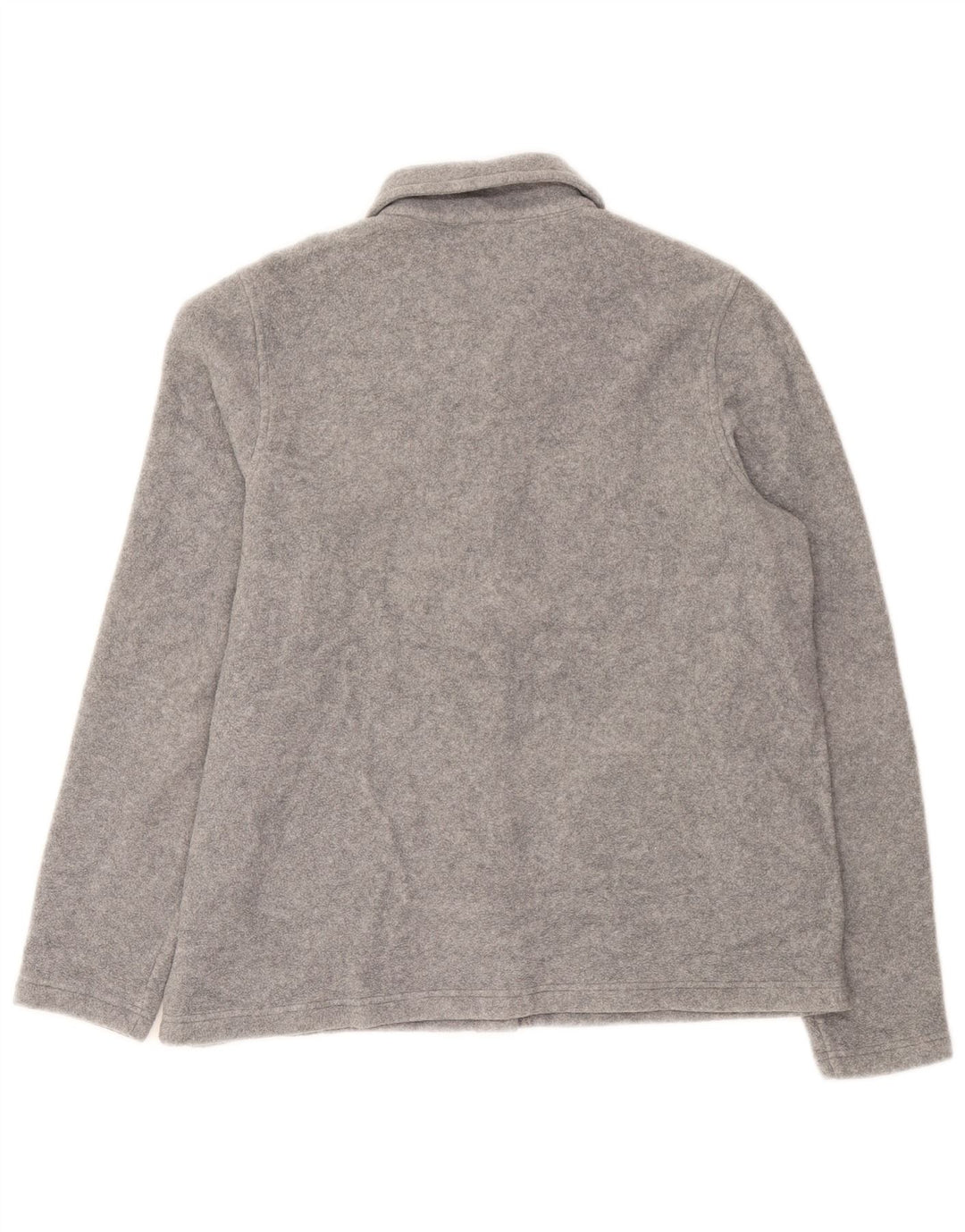 L.L.Bean Veste Polaire Femme UK 14 Gris Moyen Polyester