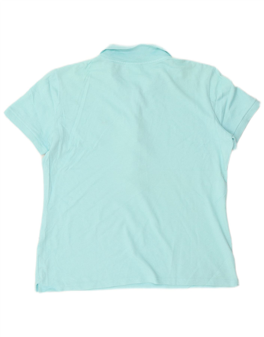 Lacoste Polo Femme Taille 46 XL Bleu Coton