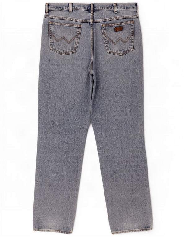 Wrangler Jean Droit IDAHO Homme W38 L34 Bleu Coton