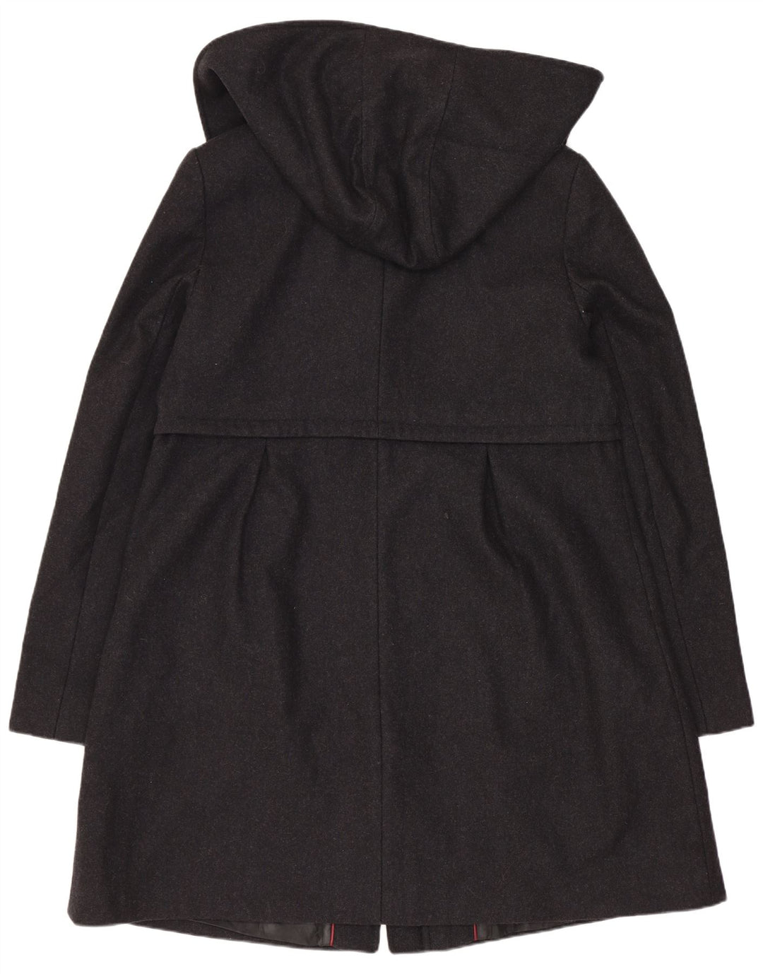 Dkny Manteau à capuche pour femme US 14 XL Laine grise