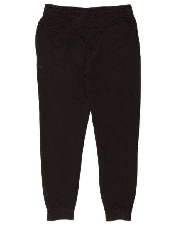 Adidas Pantalon de survêtement court pour femme Joggers UK 12/14 Coton noir moyen