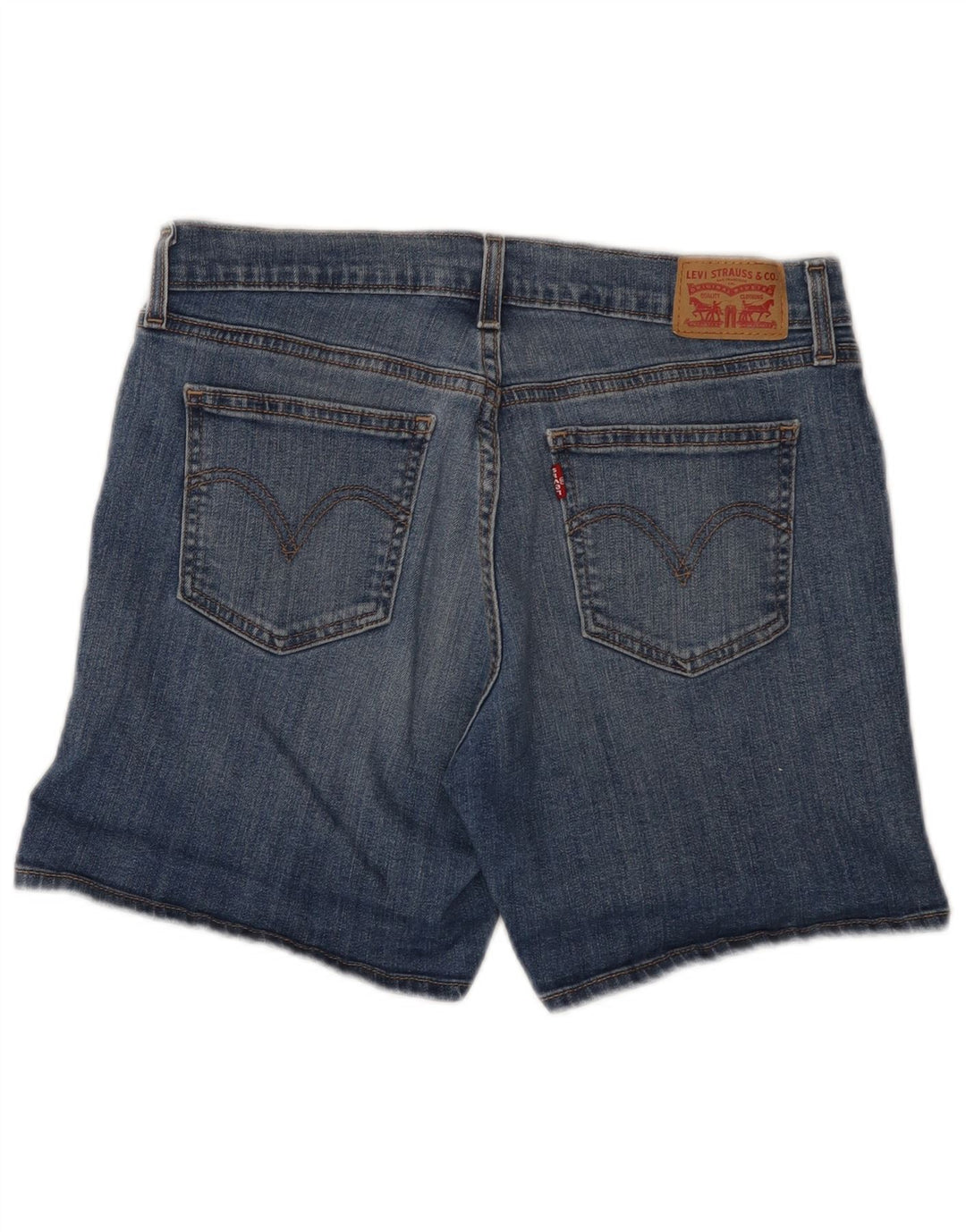 Levi's Short en Jean W30 Femme Bleu Moyen Coton