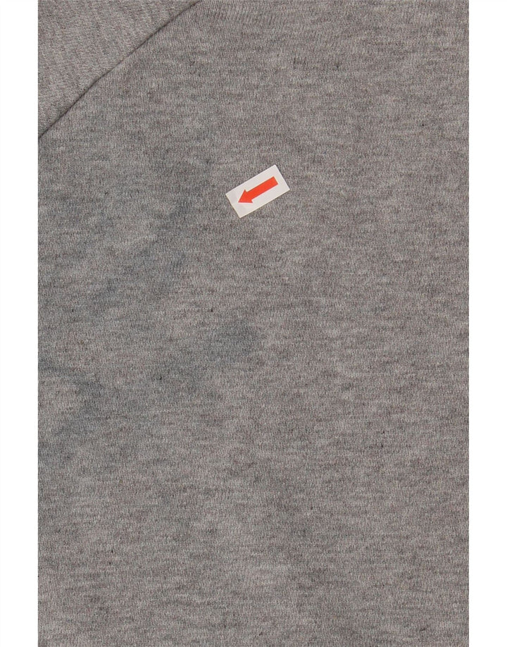 ADIDAS Mens Graphic Sweatshirt Jumper Medium Grey Cotton Vintage Adidas and Second-Hand Adidas from Messina Hembry 