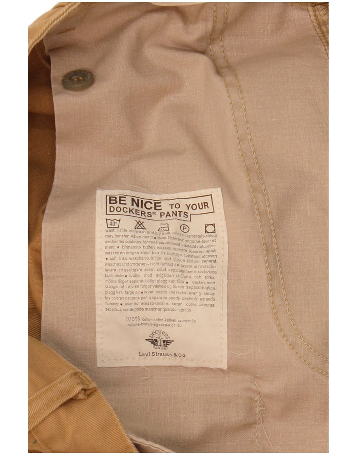 Dockers Pantalon Chino Pegged Homme W32 L31 Marron