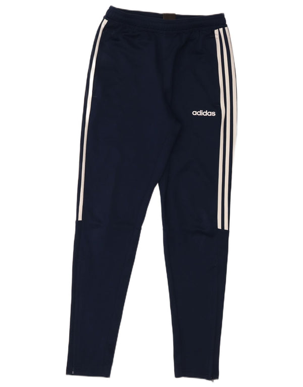 Adidas Pantalon de survêtement Climalite pour homme Petit bleu marine Polyester