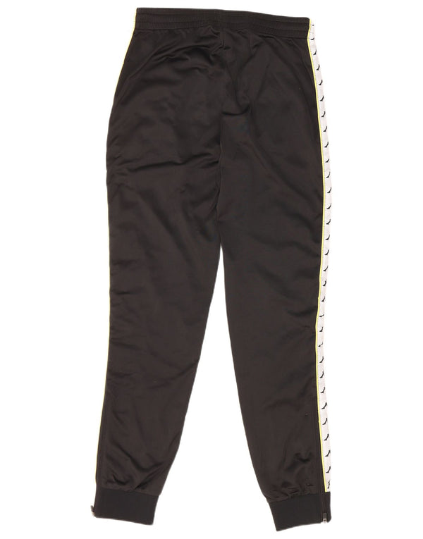 Kappa Pantalon de Survêtement Graphique Homme Joggers Small Noir Colourblock