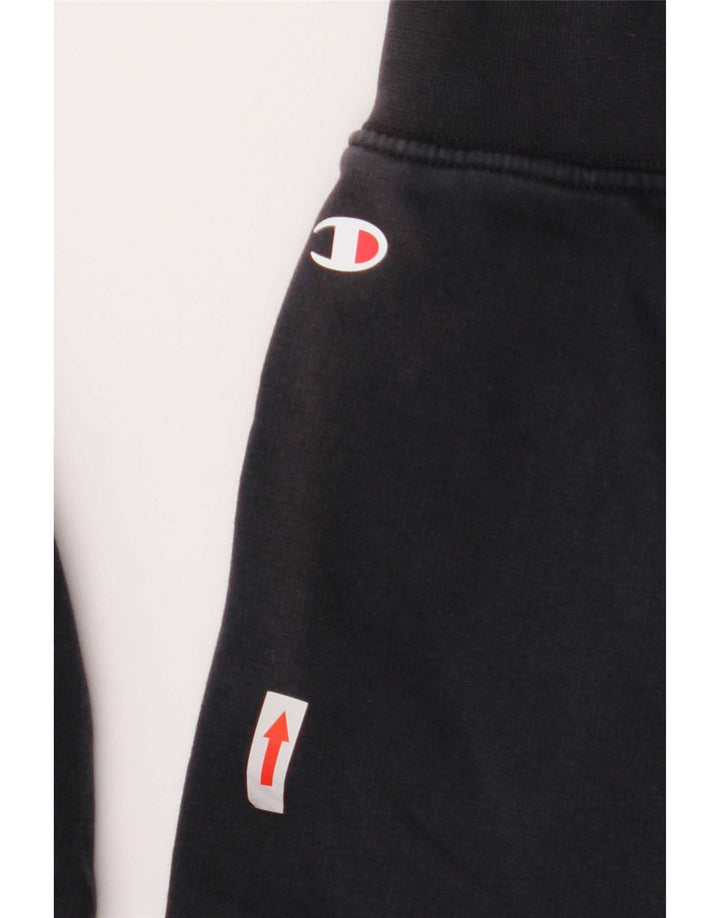 Champion Pull à Capuche Homme Bleu Marine Moyen Coton