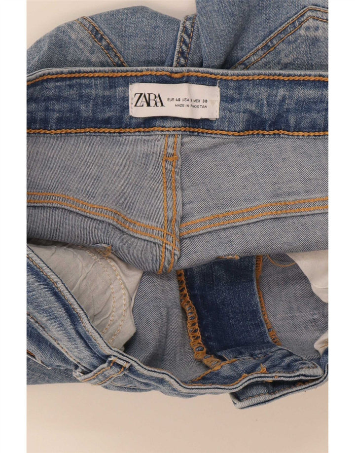 Zara Jean skinny pour femme EU 40 Medium W30 L29 Bleu