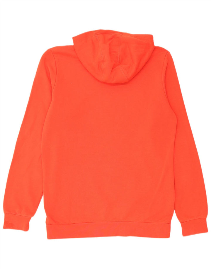 Adidas Pull à capuche graphique pour homme Petit Orange