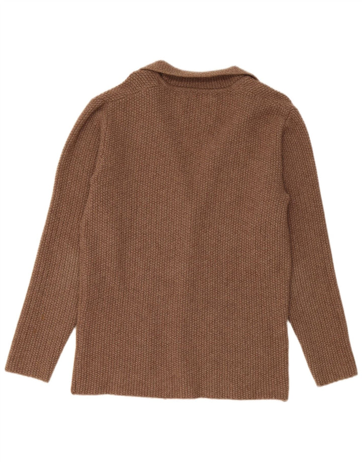 Sun68 Cardigan pour homme en laine marron moyen