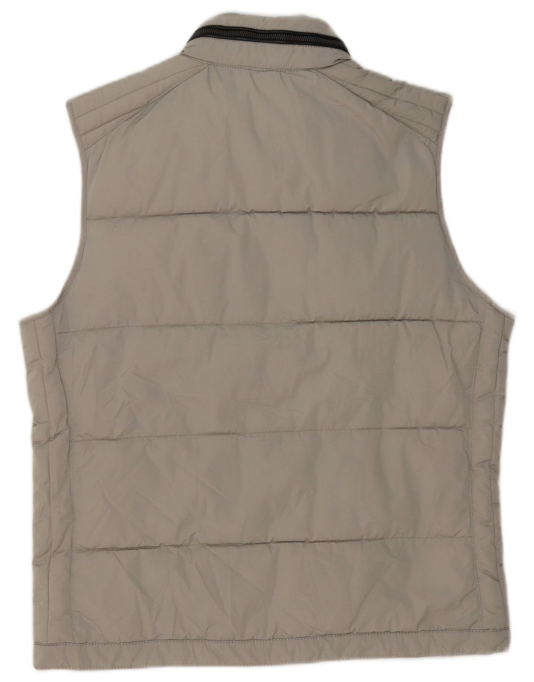 Zara Gilet rembourré pour homme UK 40 Large Gris