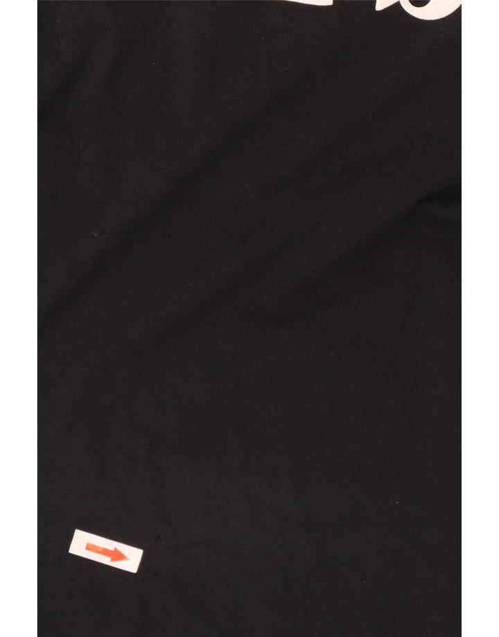 Levi's T-Shirt Graphique Femme UK 10 Small Noir