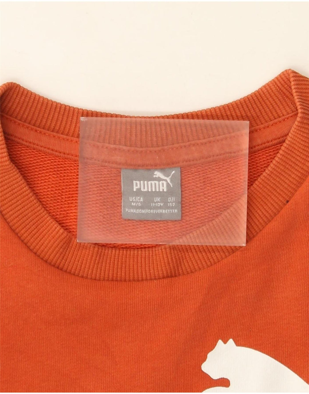 Puma Sweat-shirt graphique garçon 11-12 ans Orange
