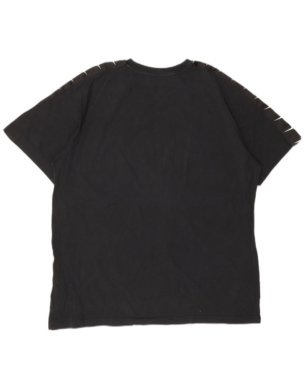 NIKE Mens Graphic T-Shirt Top XL Black Cotton