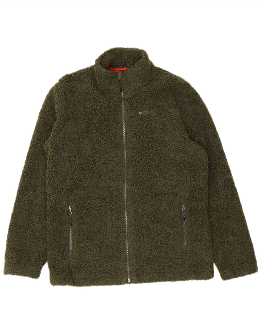 Mountain Warehouse Veste polaire pour homme UK 38 Medium Kaki Polyester