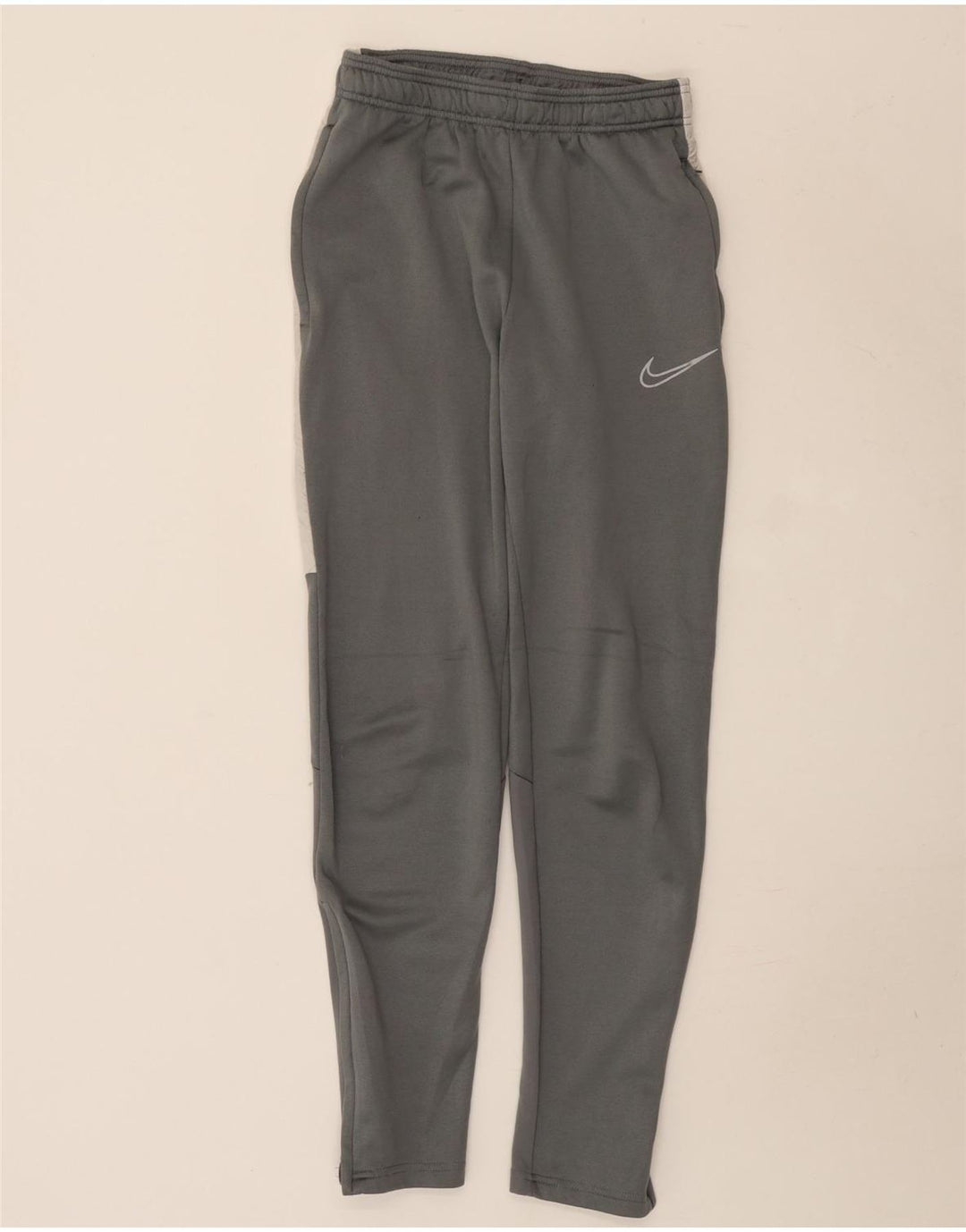Nike Pantalon de survêtement Dri Fit XS Gris Colorblock Polyester