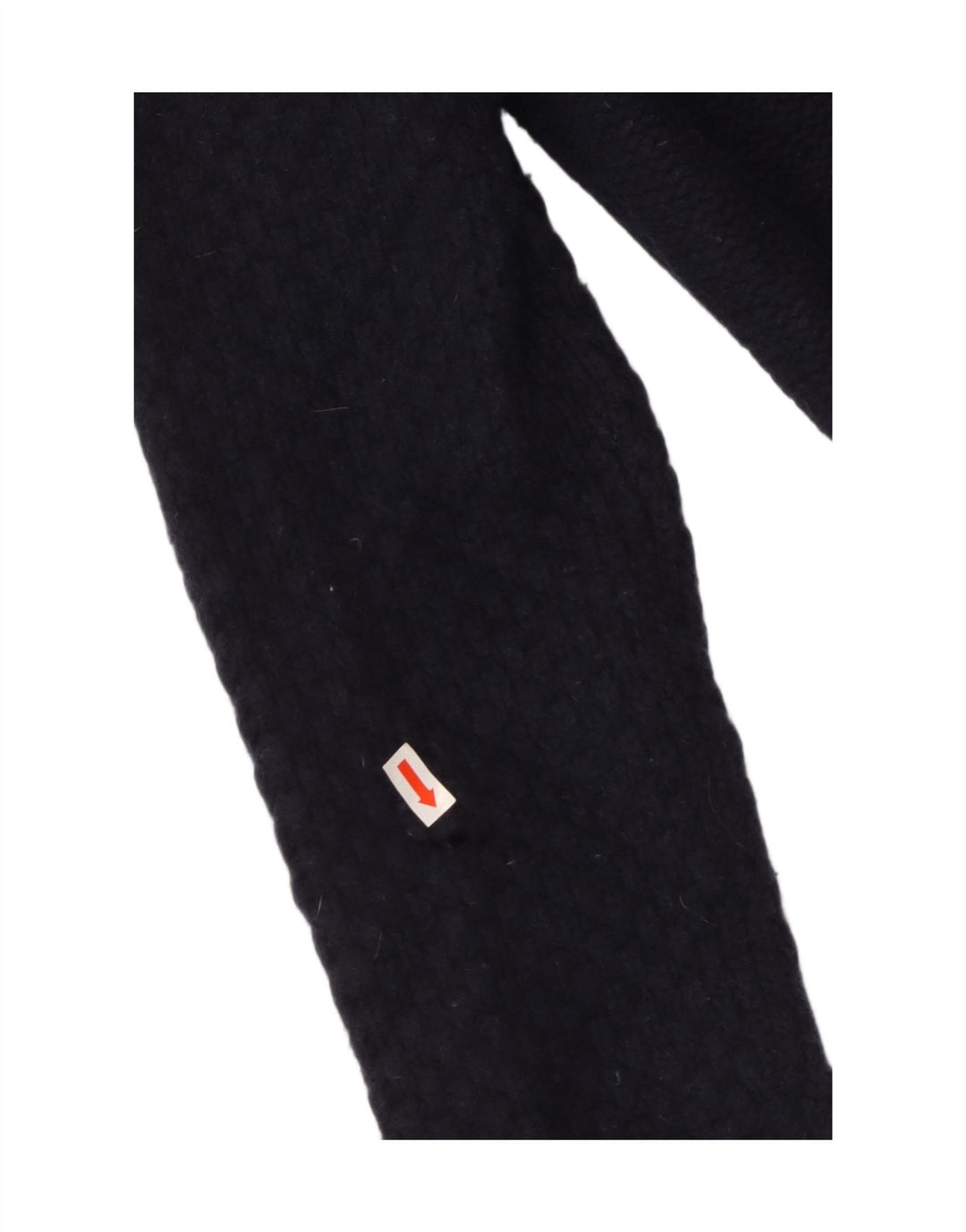 TOMMY HILFIGER Pull à col châle pour femme UK 18 XL Bleu marine Laine