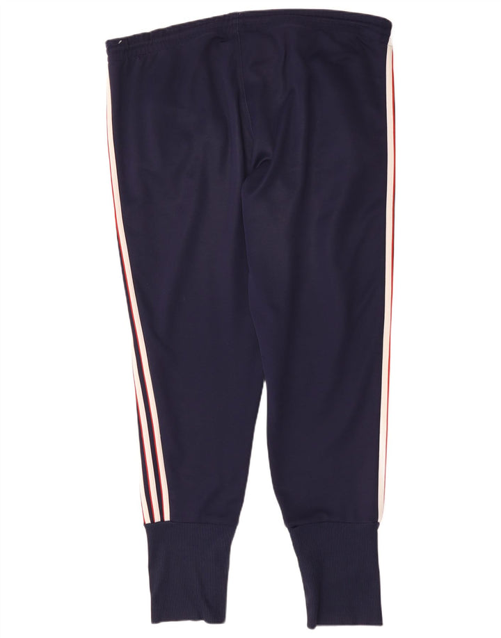 ADIDAS Pantalon de survêtement pour homme UK 44/46 Large Bleu marine Polyester