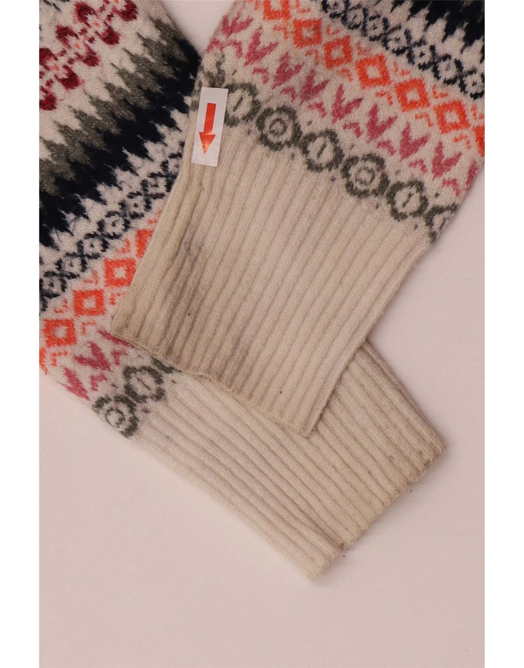 Marks & Spencer Pull col bateau pour homme Large Multicolore Fair Isle