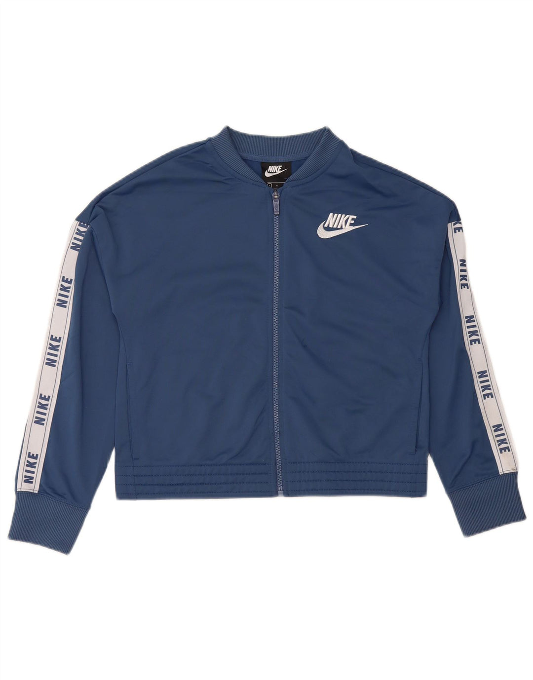Veste de survêtement Nike Graphic pour garçon, 12-13 ans, grand, bleu, colour block