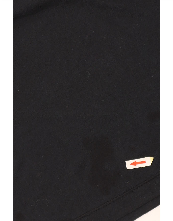 NIKE T-shirt graphique pour femme UK 14 Bleu marine moyen