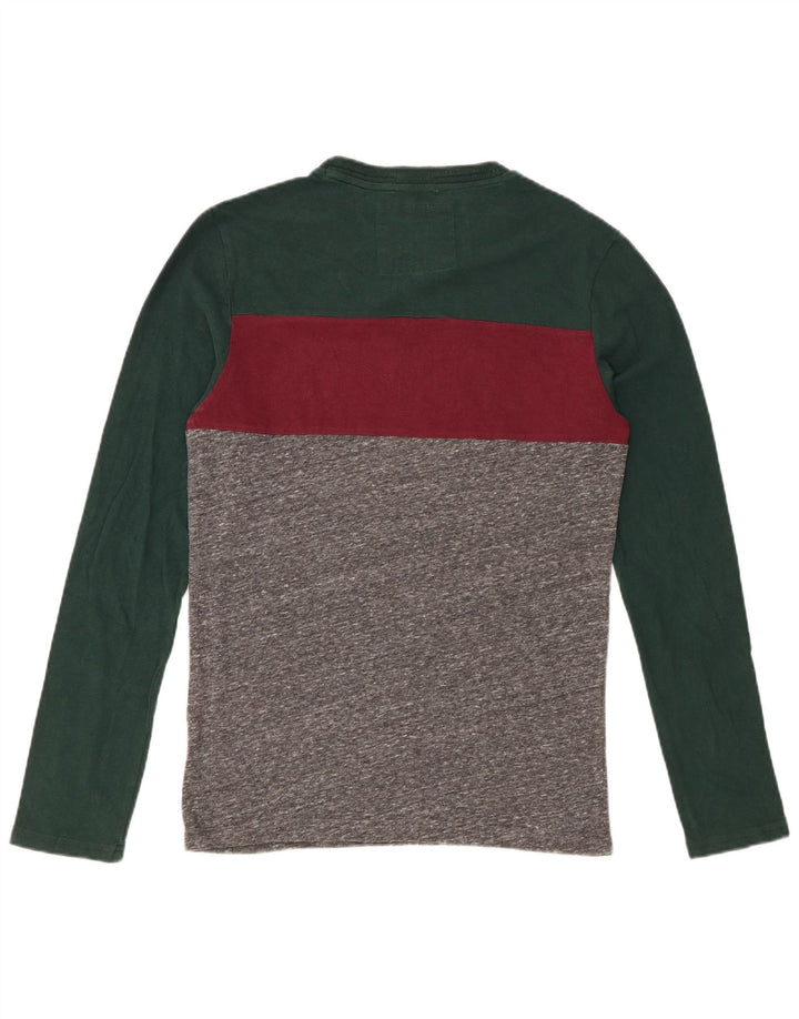 SUPERDRY Haut Graphique à Manches Longues Homme Multicolore Colourblock