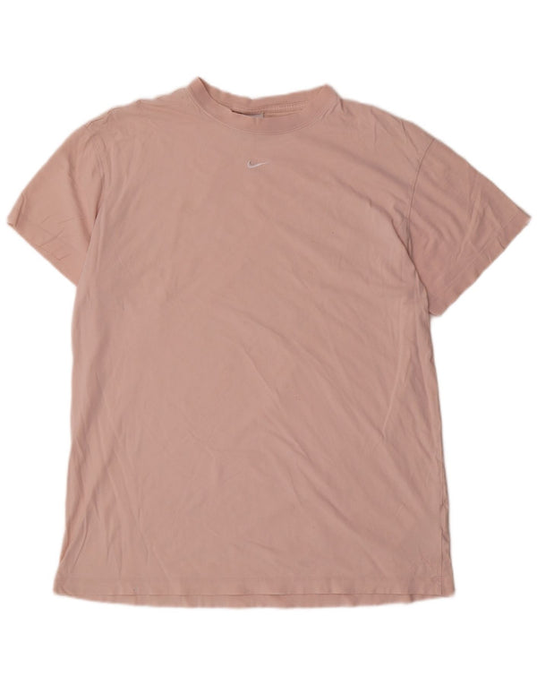 Nike T-Shirt Homme Grand Rose Coton