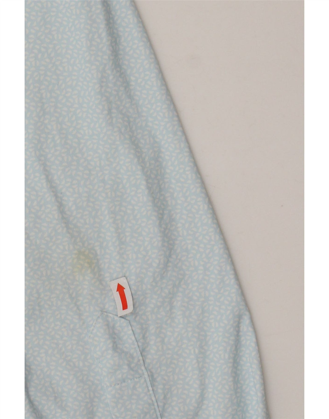 BONOBOS Chemise athlétique pour hommes en nylon à pois bleu grand