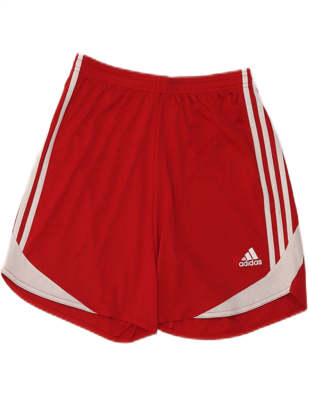 Adidas Short de sport Climacool pour homme, petit, rouge, color block, polyester