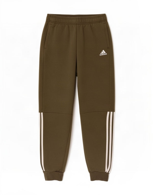 Adidas Pantalon de Survêtement Garçon Joggers 13-14 ans Kaki Coton