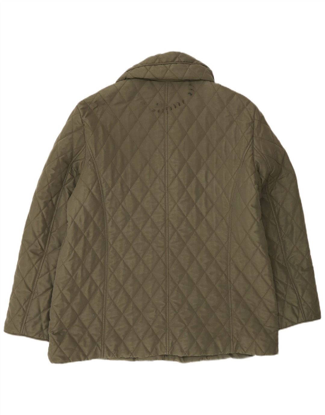 Marks & Spencer Veste matelassée pour femme UK 16 Large Vert Polyester