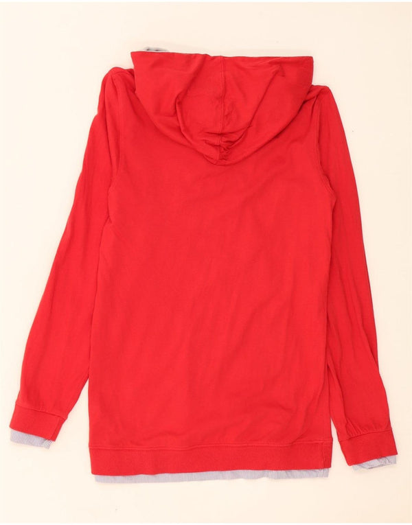 Desigual Pull à capuche graphique garçon 13-14 ans Rouge Coton