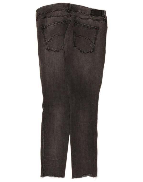 Tommy Hilfiger Jean slim taille moyenne pour femme W31 L27 en coton gris