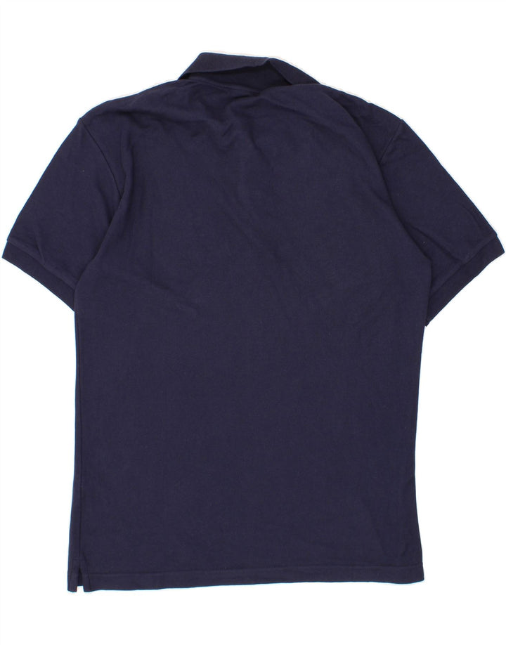 FILA Mens Polo Shirt IT 50 Medium Navy Blue Cotton Vintage Fila and Second-Hand Fila from Messina Hembry 