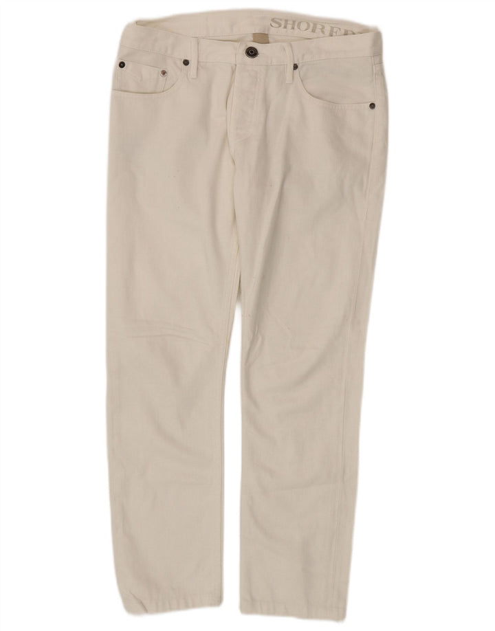 Burberry Jean Slim Homme W31 L28 Coton Blanc