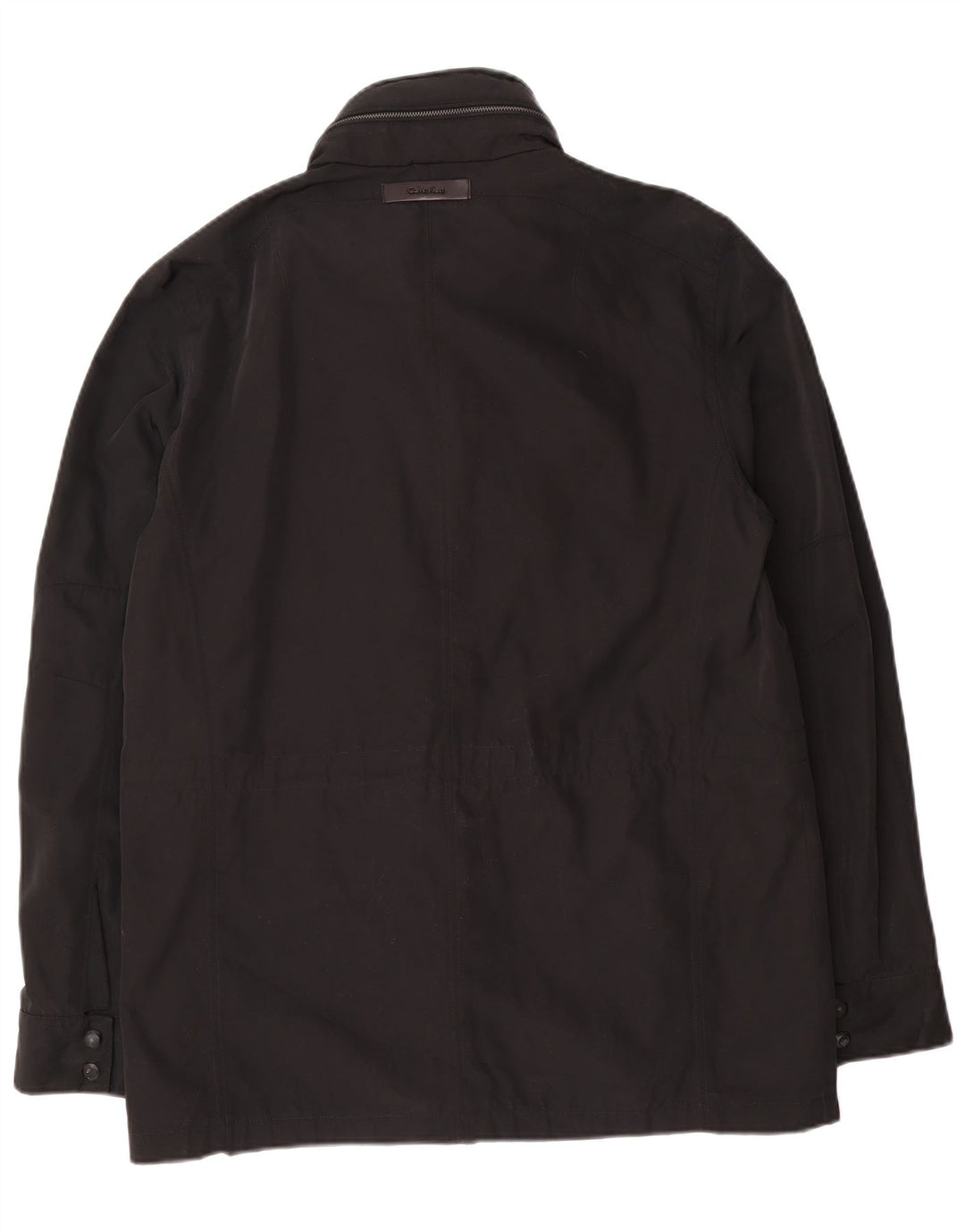 Calvin Klein Veste utilitaire pour homme UK 38 Medium Noir Polyester