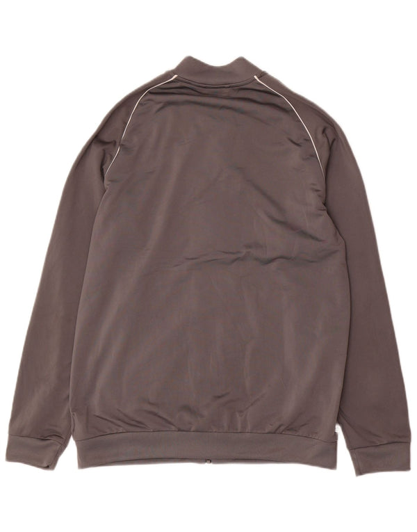 Veste de survêtement Adidas Garçon 15-16 ans Gris Polyester