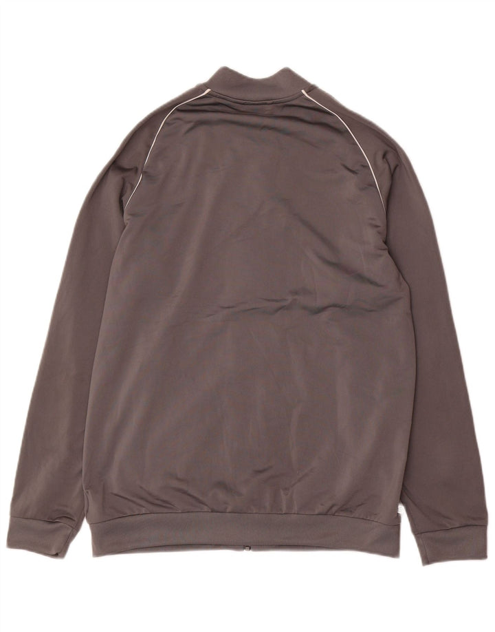 Veste de survêtement Adidas Garçon 15-16 ans Gris Polyester
