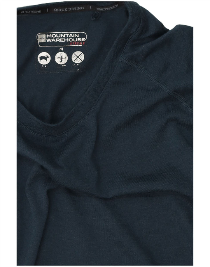Mountain Warehouse T-Shirt Homme Bleu Marine Moyen Polyester