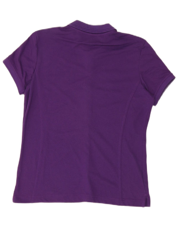 Champion Chemisier à manches courtes Easy Fit pour femme UK 16 Large Violet