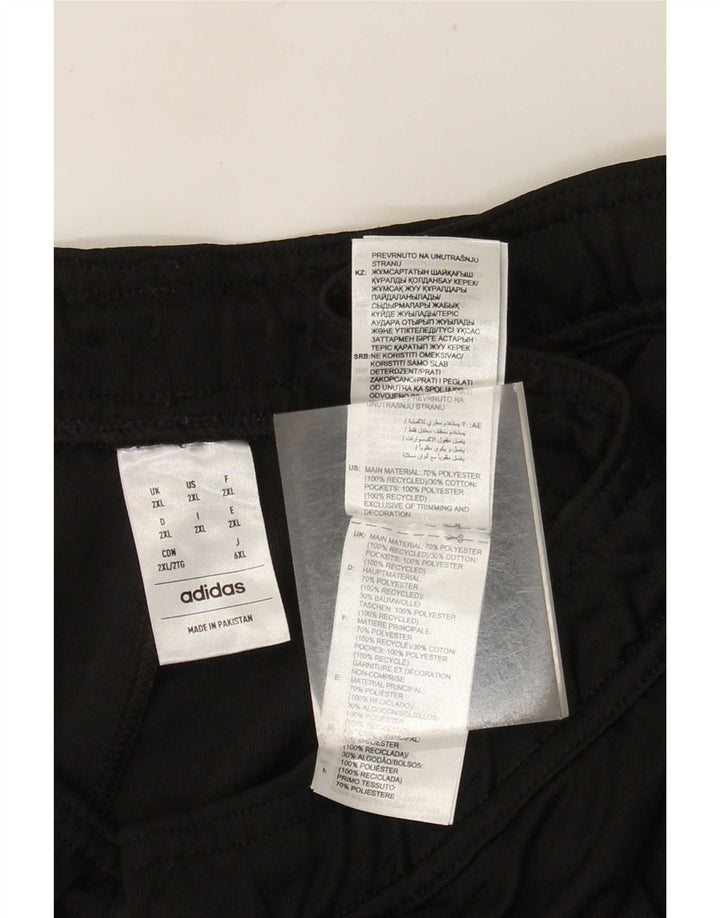 Adidas Short de sport pour homme 2XL Noir Polyester
