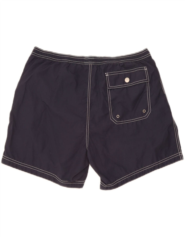 JACK WILLS Short de Bain Homme Grand Bleu Marine Coton