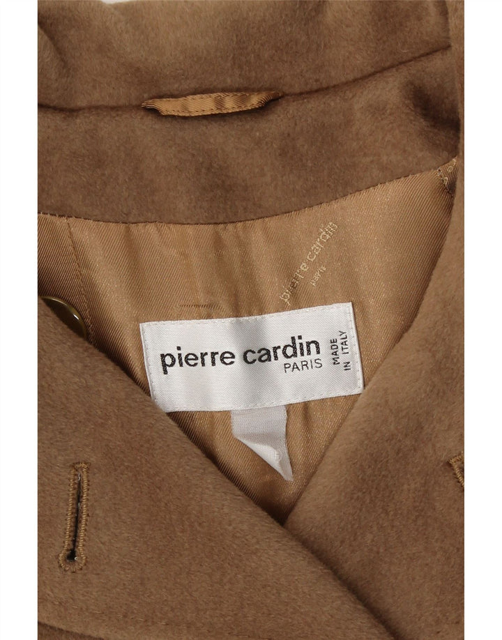 Pierre Cardin Manteau double boutonnage pour femme UK 14 Large Marron