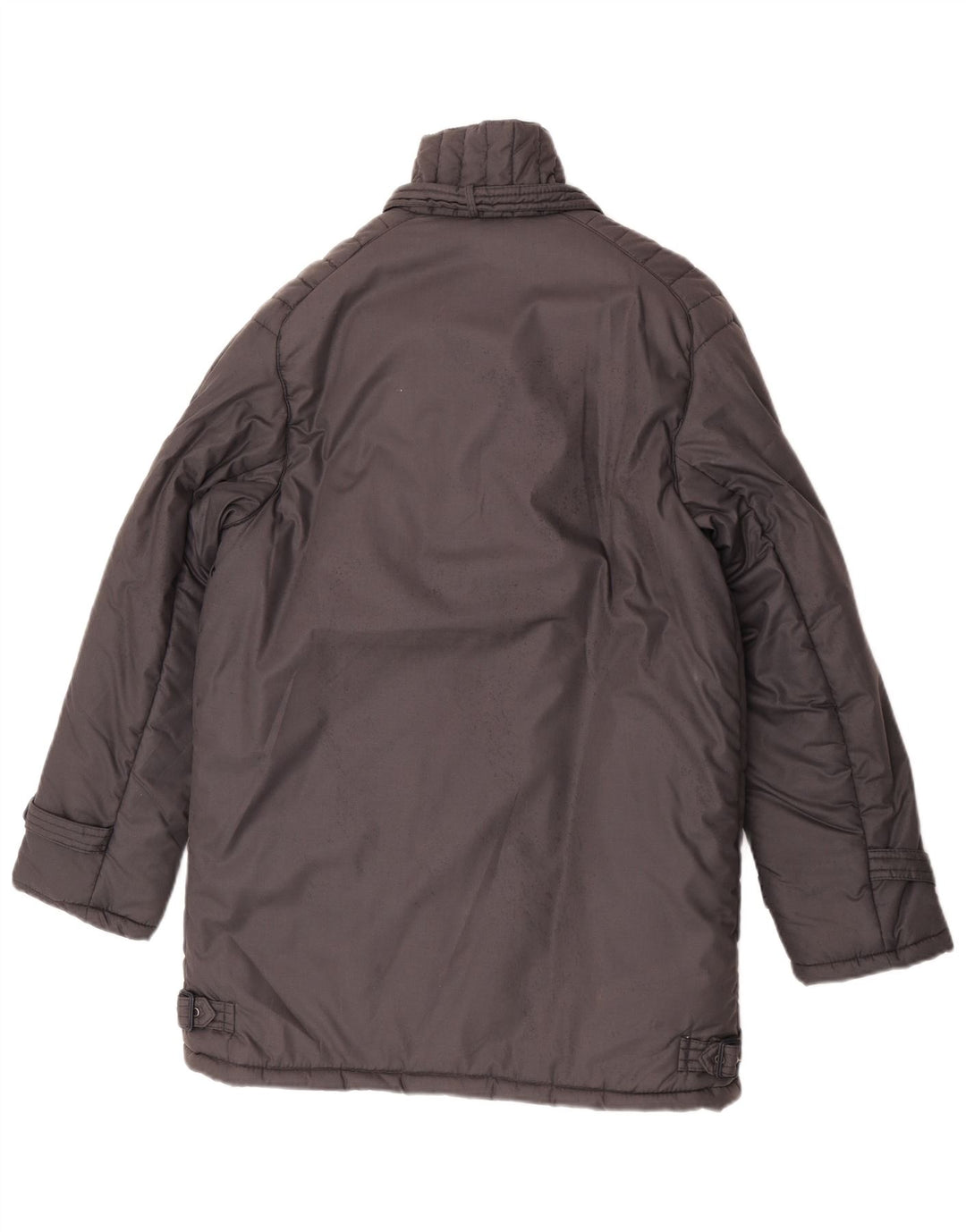 Vente E Pepe Manteau Rembourré Homme UK 36 Petit Gris Polyester