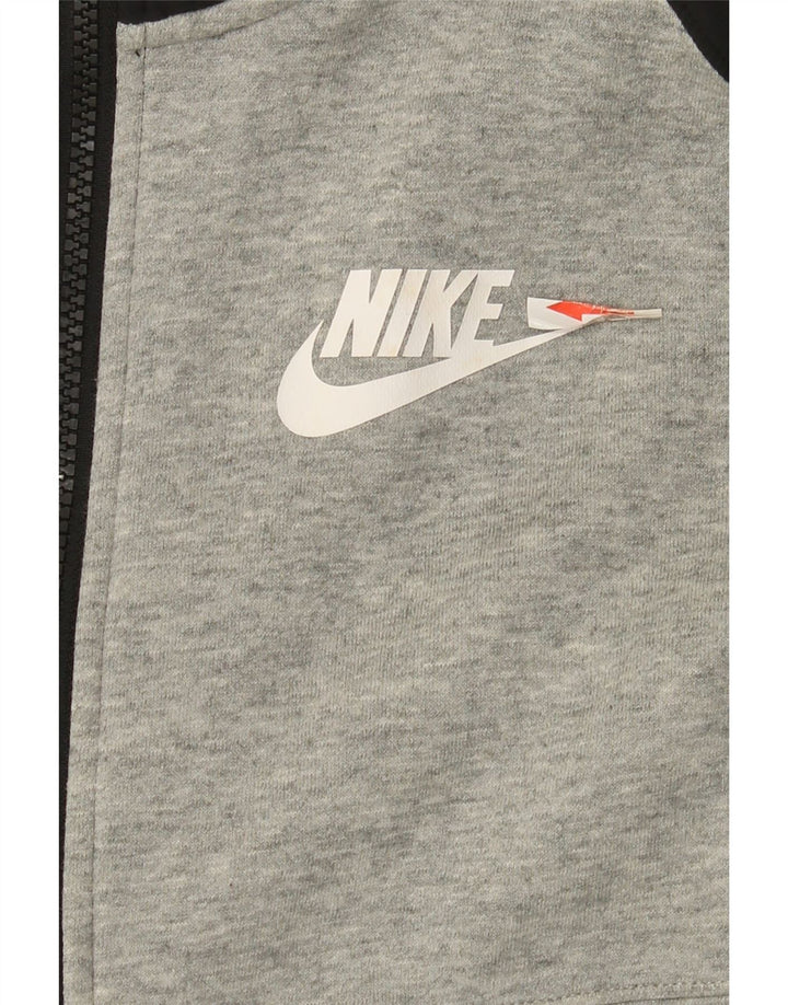 Nike Veste de survêtement pour homme Taille S en coton color block Gris