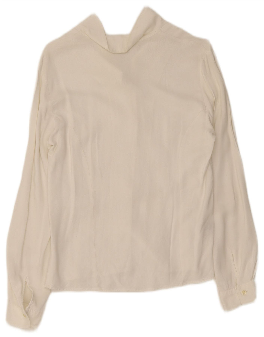 Chemise Chemisier IT 44 Medium Blanc Viscose | Sisley Femme