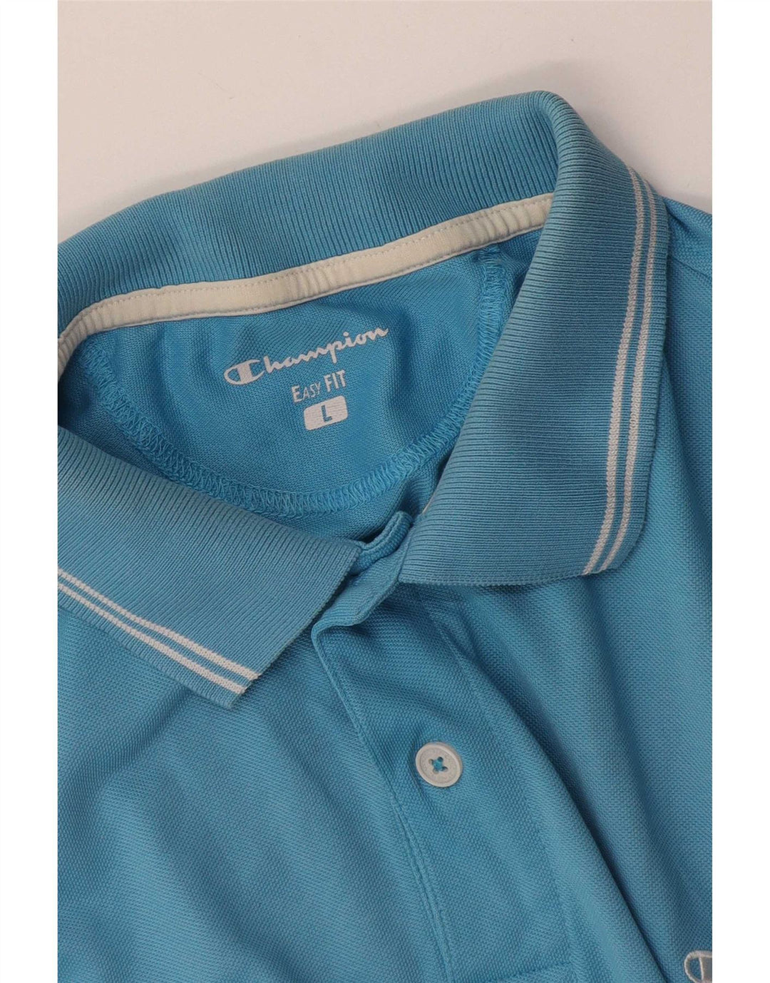 Champion Polo Easy Fit pour homme Bleu Taille L